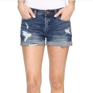 BLANKNYC] Women's Denim Distressed Cuffed Short size 26